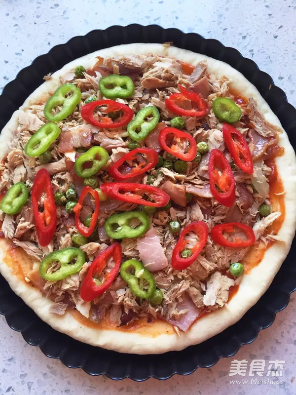 Tuna Pizza recipe