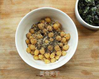 Roasted Chickpeas with Seaweed and Sesame recipe