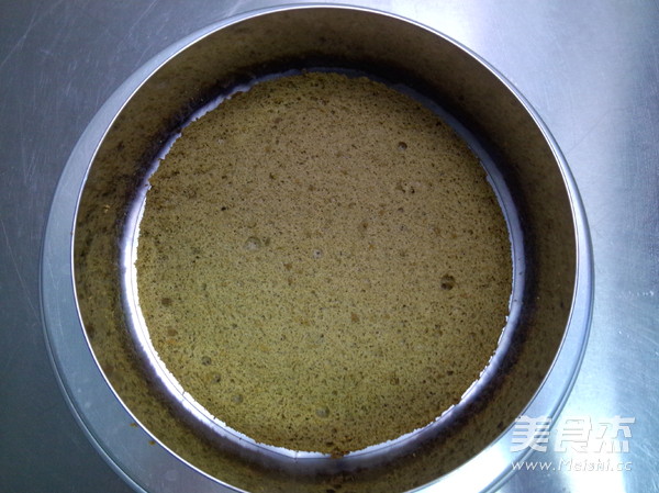 Matcha White Creme Mousse Cake recipe