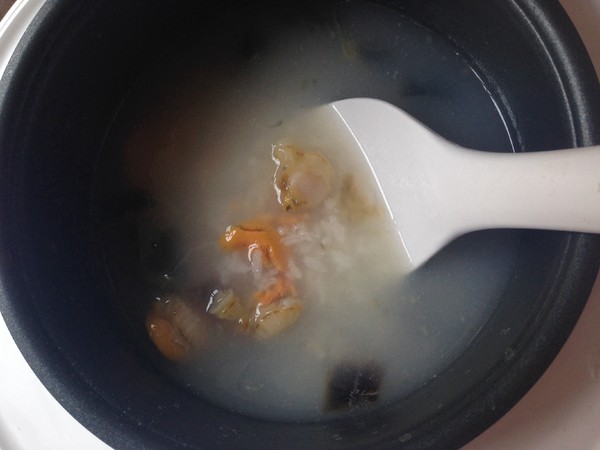 Preserved Egg Seafood Porridge recipe