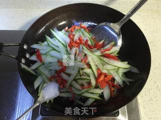 Stir-fried Hot and Sour Winter Melon Peel recipe