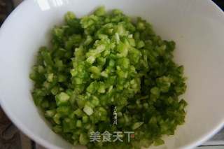 Salted Duck Eggs with Green Peppers recipe