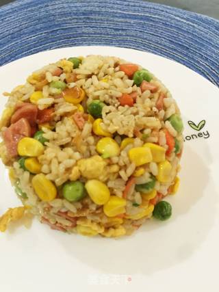 Colorful Fried Rice recipe