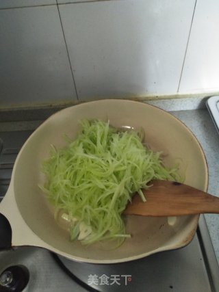 Garlic Sliced Lettuce recipe