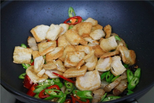 Pork Belly and Chili Soy Tofu recipe