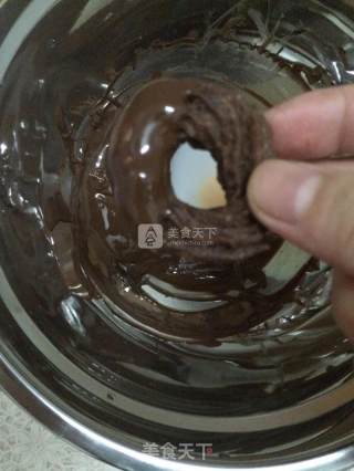 #aca Baking明星大赛#chocolate Ring recipe