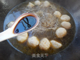 Fish Ball Hot and Sour Noodles recipe
