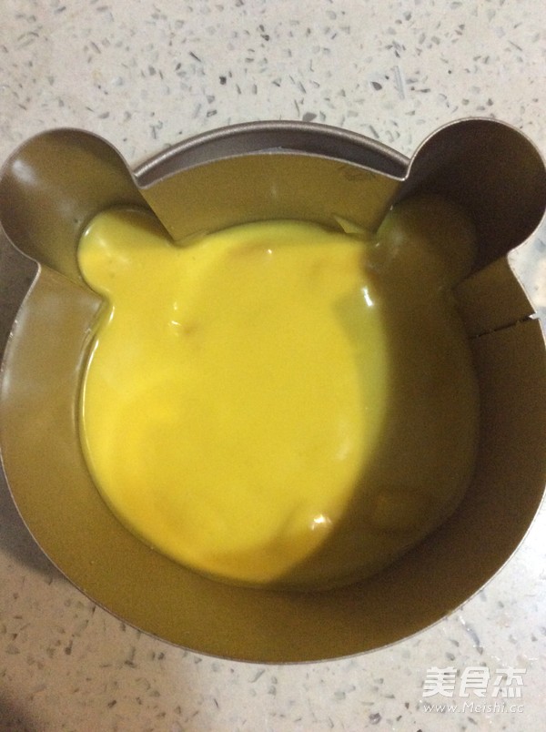 Little Pooh Mango Mousse recipe