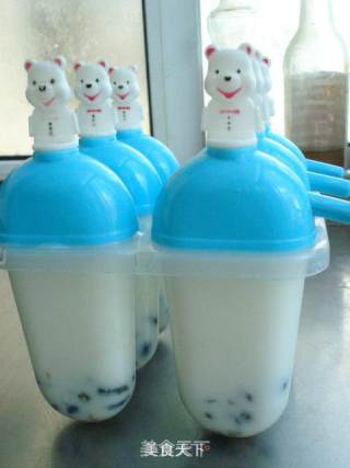 Honey Bean Milk Popsicle recipe