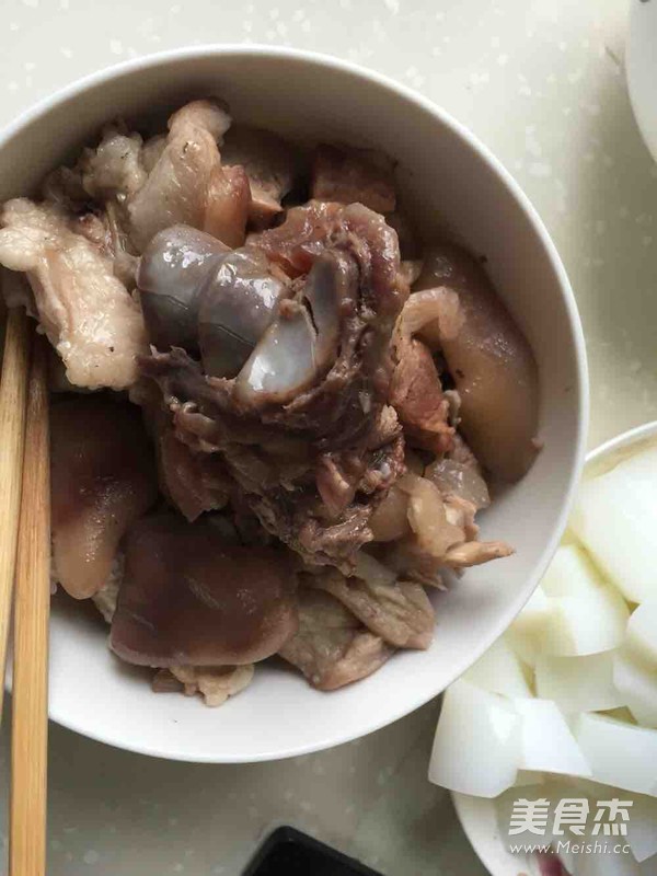 Roast Pork Feet recipe