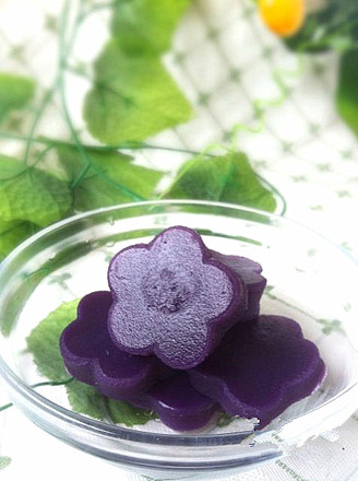 Crystal Purple Potato Cake recipe