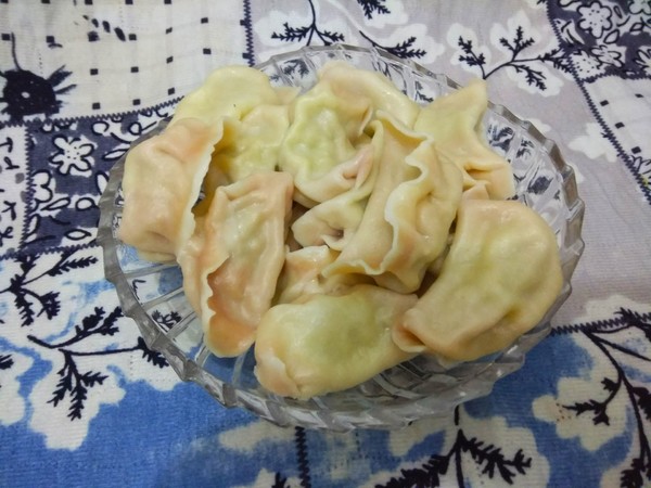 Pork and Vegetable Dumplings recipe