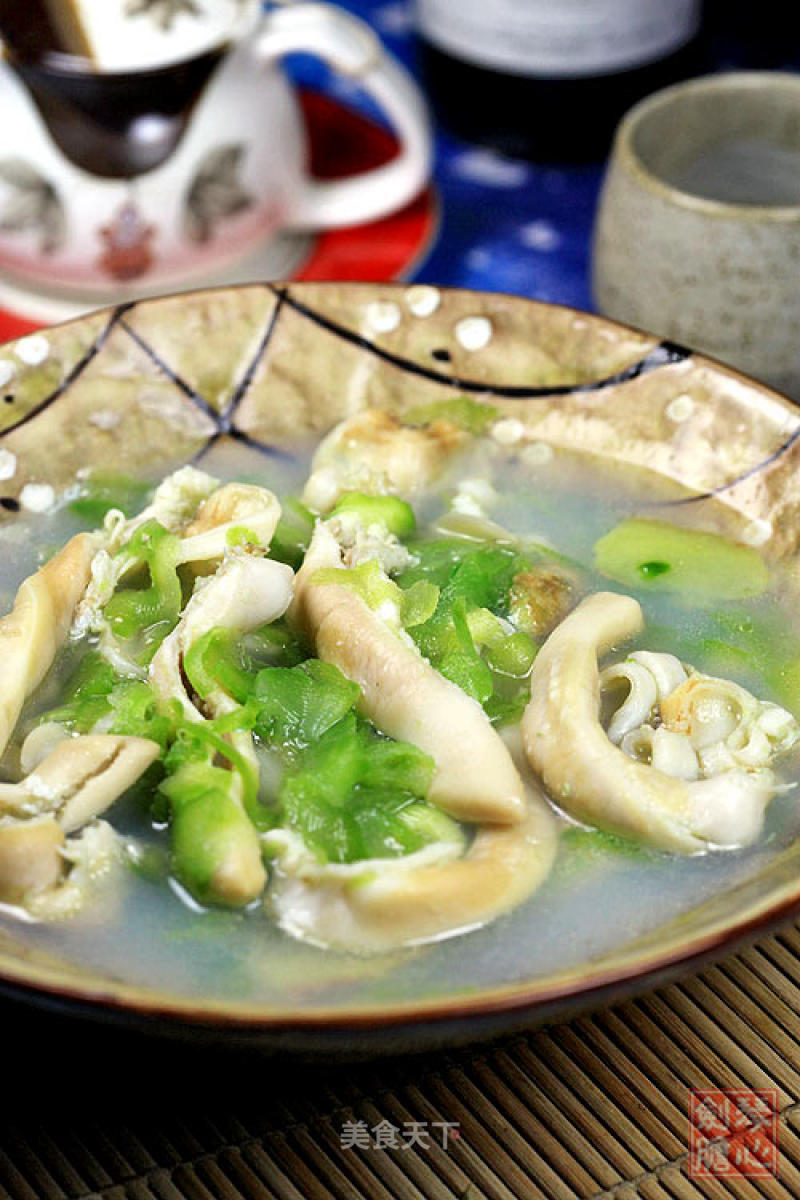 Bitter Gourd Dipping Clam King recipe