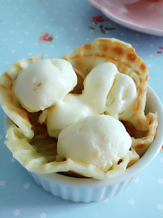 Durian Yogurt Ice Cream recipe