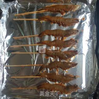 #aca烤明星大赛# Grilled Whole Shrimp recipe
