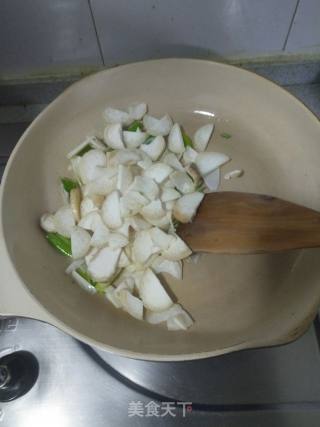 Fried Zucchini with Eryngii Mushrooms recipe