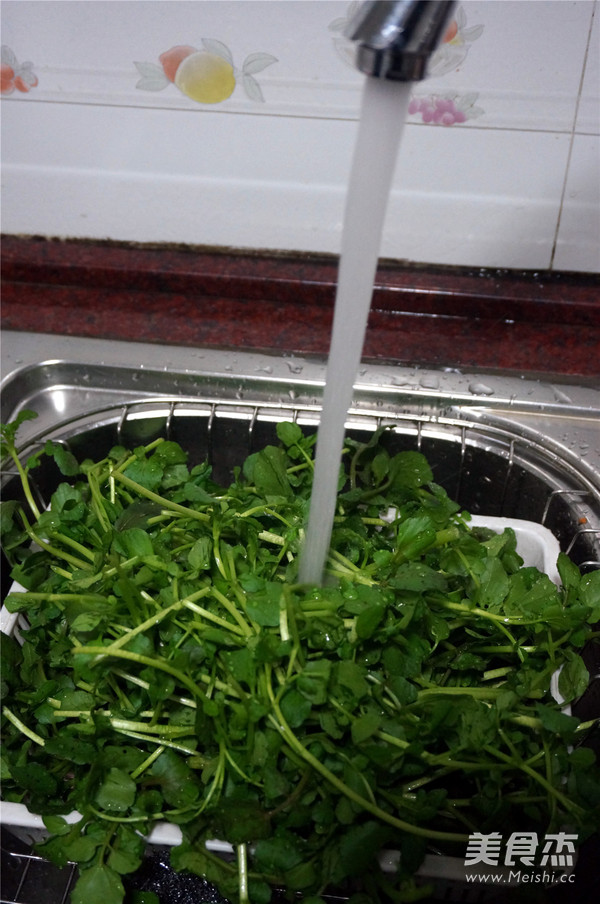 Boiled Watercress recipe