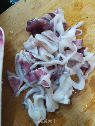 Fresh Squid in Oil recipe