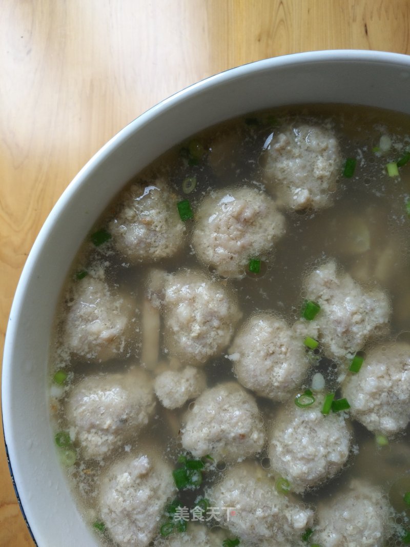 Mushroom Ball Soup recipe