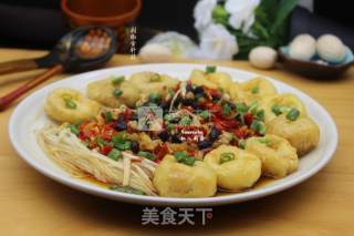 Chopped Pepper Enoki Mushroom recipe