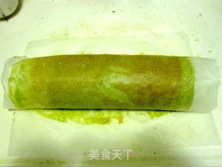 Matcha Red Bean Roll recipe
