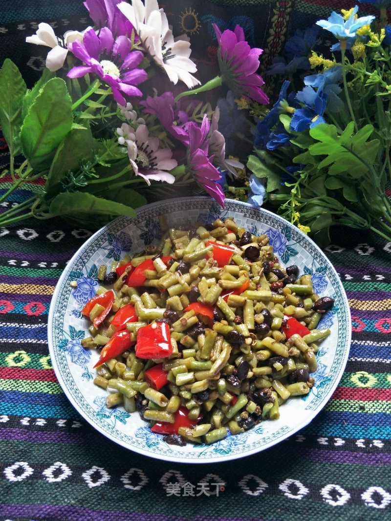 Stir-fried Sour Cowpeas recipe