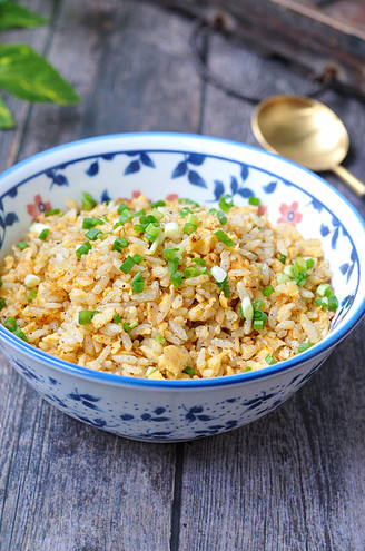 Duck Egg Calcium Fried Rice recipe