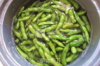 Spicy Cold Edamame recipe