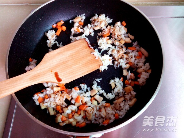 Salmon Fried Rice recipe