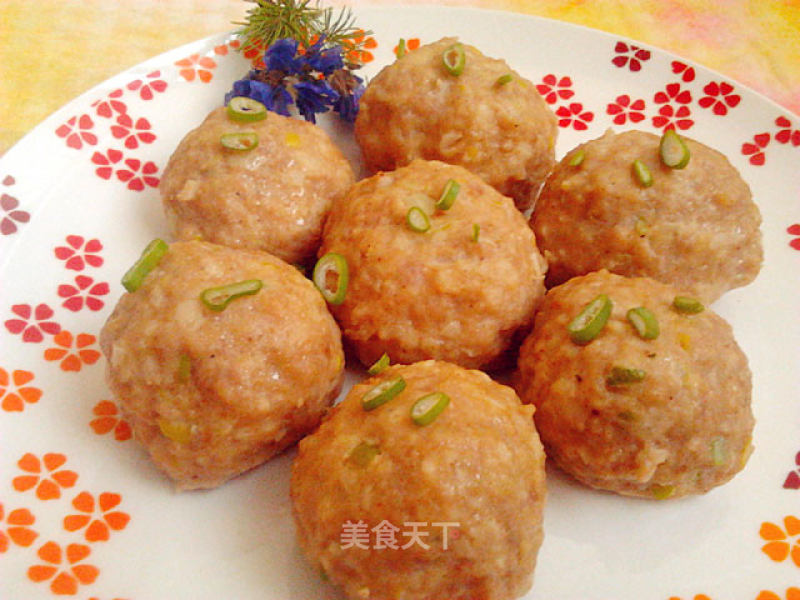 Steamed Little Lion Head recipe