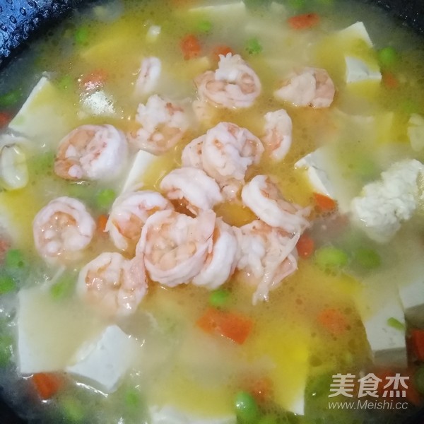 Shrimp Tofu Soup recipe