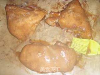 Grilled Chicken Fortress with Cheese Shrimp Paste recipe