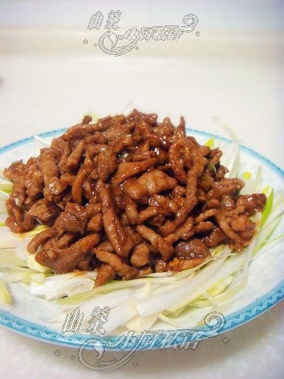 Shredded Pork in Beijing Sauce recipe