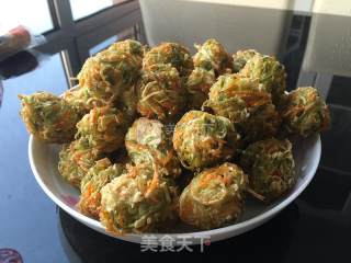 Fried Vegetarian Meatballs recipe