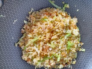 Fried Rice with Oil Residue recipe