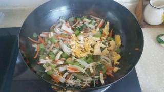 Home-style Fried Rice Cake recipe