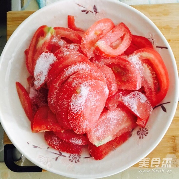 Snow Mountain Topping (cold Tomatoes) recipe