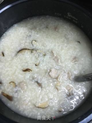 Mushroom Lean Pork Congee recipe