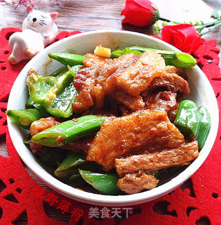 Sauce Pan-fried Pork Belly recipe