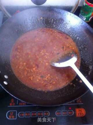 Noodles with Garlic and Minced Pork recipe