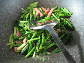 Stir-fried Celery with Pork Ham recipe