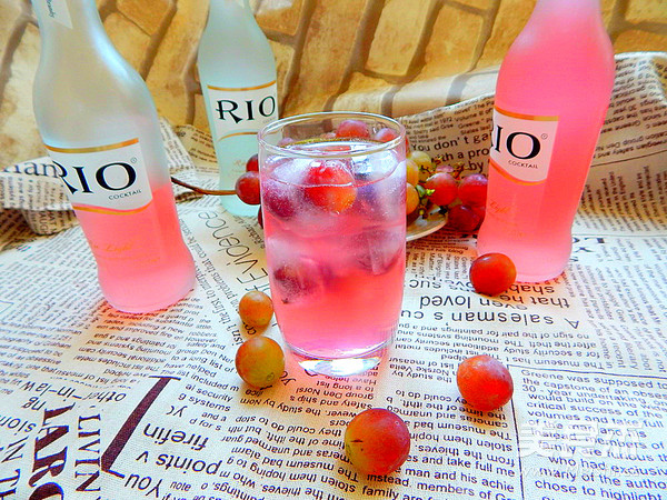 Rio@冰grape Cocktail recipe