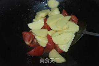 #家常下饭菜#tomatoes and Potatoes Roasted Old Cucumber recipe