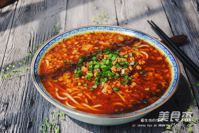 Hot and Sour Noodles recipe