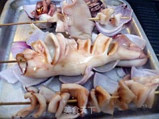 Japanese Style Grilled Squid recipe