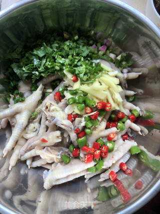 Lemon Chicken Feet recipe