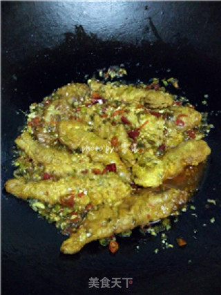 #trust之美#pouring Small Yellow Croaker recipe