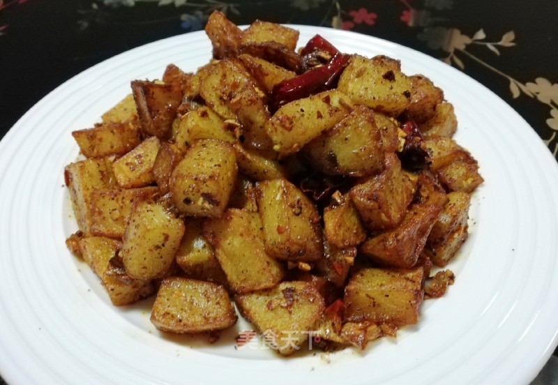 Spicy Potato Chunks recipe