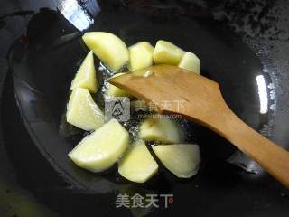 Boiled Potatoes with Bamboo Shoots and Dried Vegetables recipe