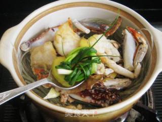 Steamed Crab with Minced Vermicelli in Clay Pot recipe